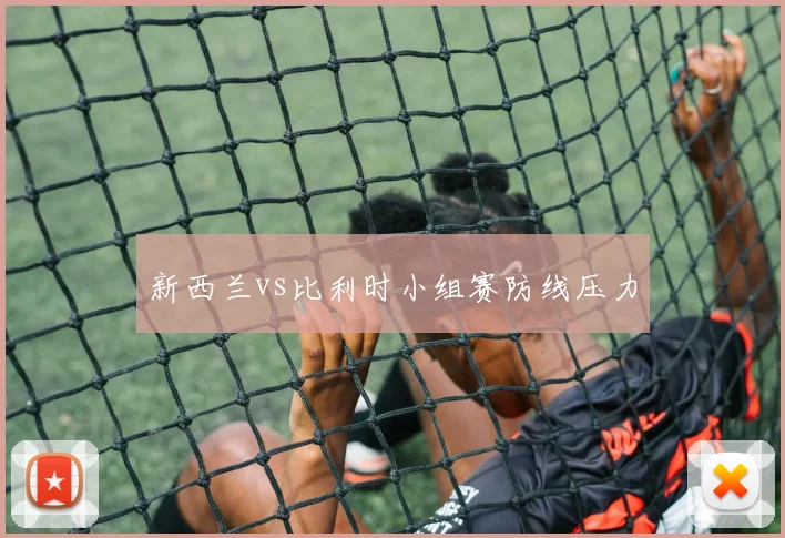 新西兰vs比利时小组赛防线压力